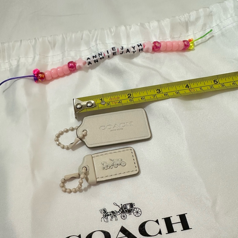 *SET OF 2* Coach Hangtag - 1941 & Coach New York (Chalk, Monochrome) - Picture 2 of 4